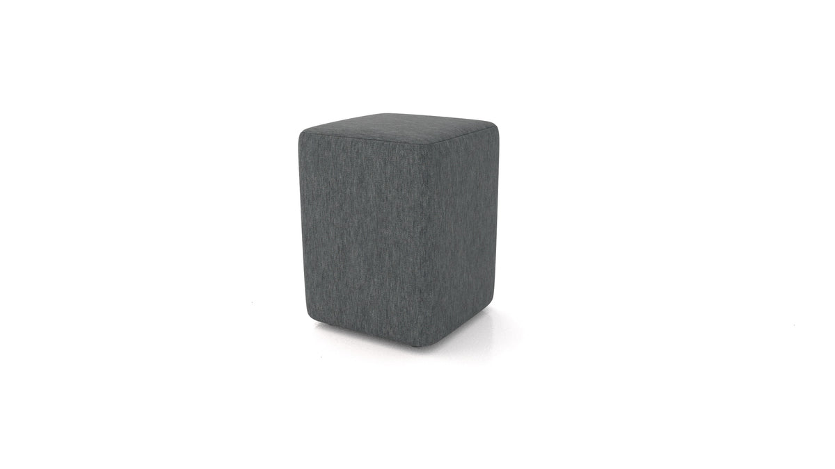 Hocker TA-4, Hocker von FEYDOM im Stoff Astra AT-88 Dark Grey