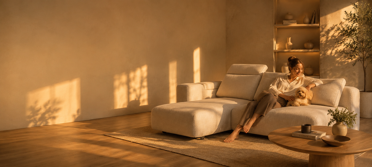 BonBon3 modulares Sofa mit Ausziehfunktion