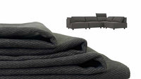 Mollia / FF-12: Dark Grey / Abnehmbare Bezüge