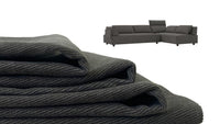 Mollia / FF-12: Dark Grey / Abnehmbare Bezüge