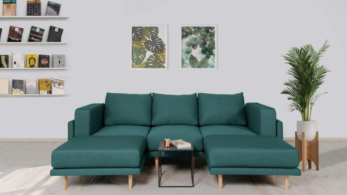 Bezüge für Clooods 3S2+ Set, ET-16: Turquoise