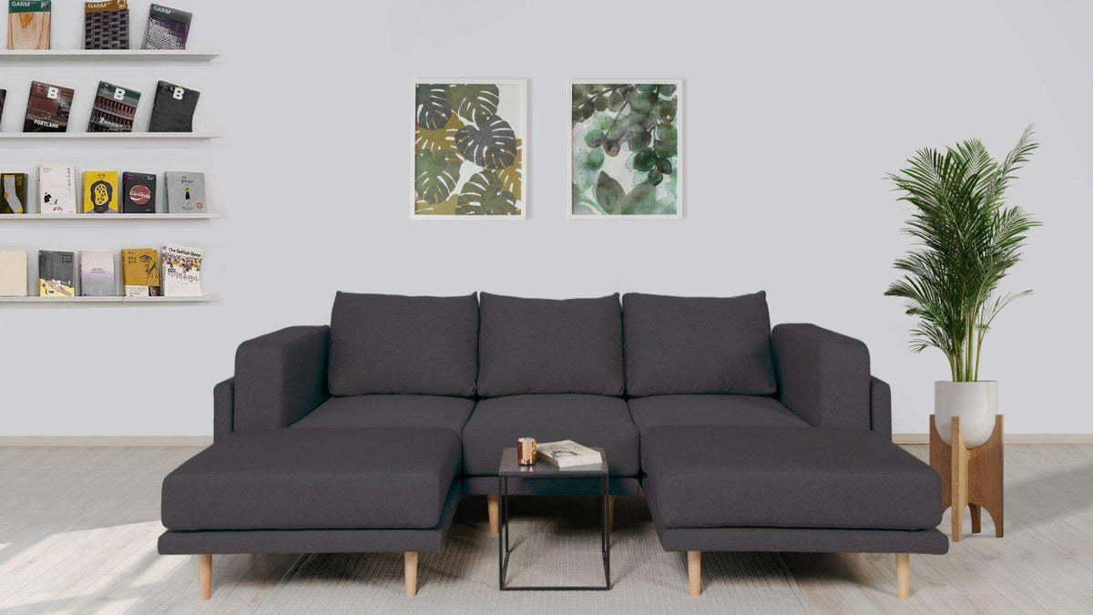 Bezüge für Clooods 3S2+ Set, FE-92: Dark Grey