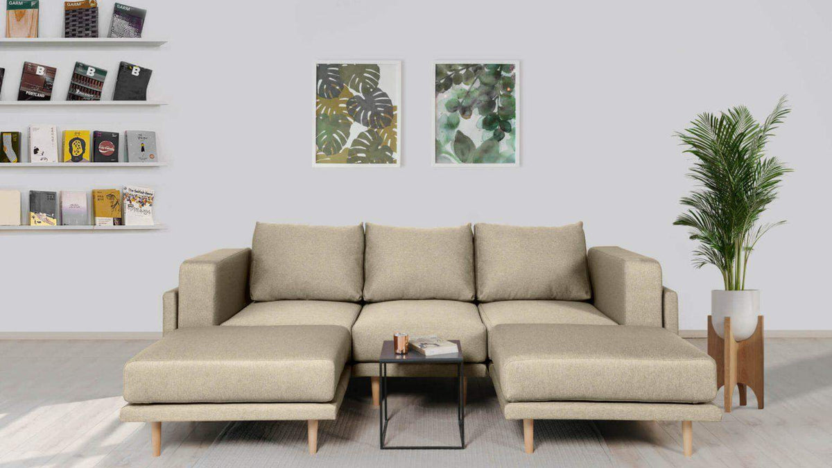Bezüge für Clooods 3S2+ Set, IC-02: Natur