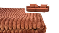 Dahlia / DA-52 Terracotta / Abnehmbare Bezüge