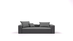 Bezug für BARD Dreisitzer, DA-90 Midnight Grey