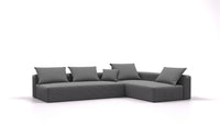Dahlia / DA-90 Midnight Grey / Abnehmbare Bezüge