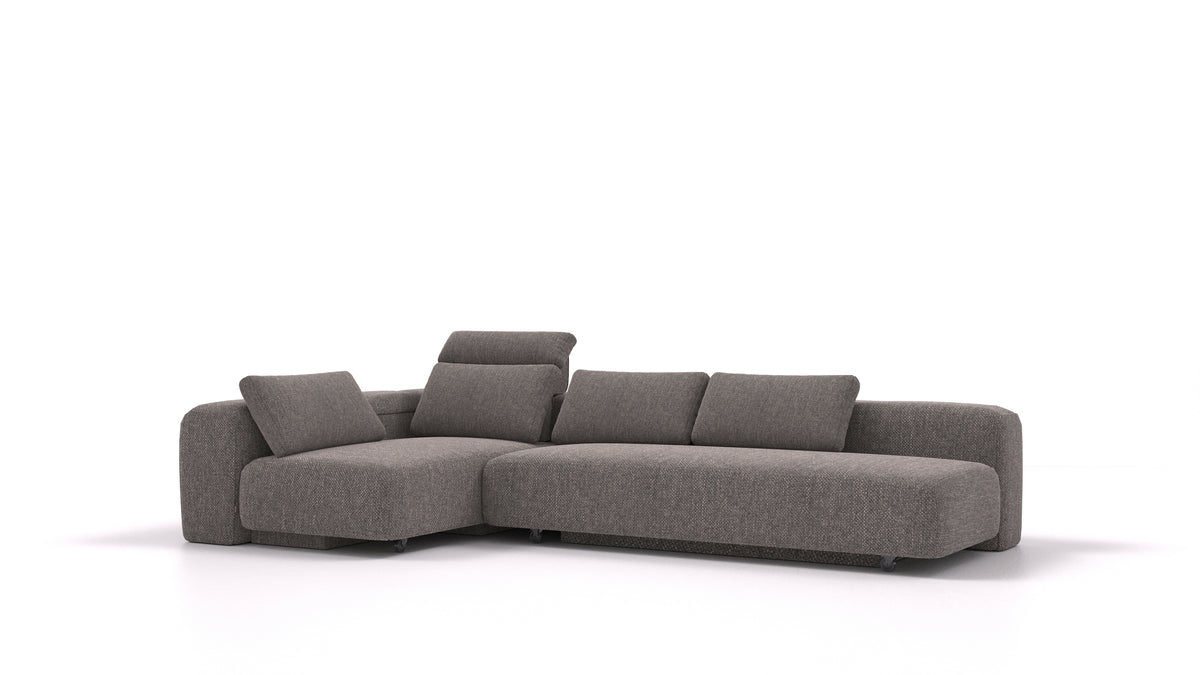 Bezüge für BonBon3 E Set, DE-92: Middle Grey