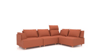 Hygge / HG-56: Terracotta / Abnehmbare Bezüge