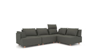 Heim / HM-98: Dark Grey / Abnehmbare Bezüge