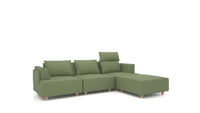 Hygge / HG-34: Olive Green / Abnehmbare Bezüge