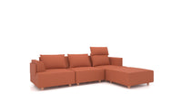 Hygge / HG-56: Terracotta / Abnehmbare Bezüge