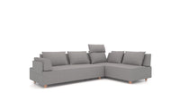 Hygge / HG-92: Medium Grey / Abnehmbare Bezüge