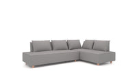 Hygge / HG-92: Medium Grey / Abnehmbare Bezüge