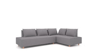 Heim / HM-95: Medium Grey / Abnehmbare Bezüge