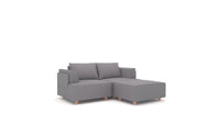 Heim / HM-95: Medium Grey / Abnehmbare Bezüge