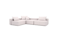 Hygge / HG-09: Light Grey / Abnehmbare Bezüge