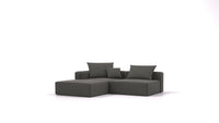 Mollia / FF-12: Dark Grey / Abnehmbare Bezüge