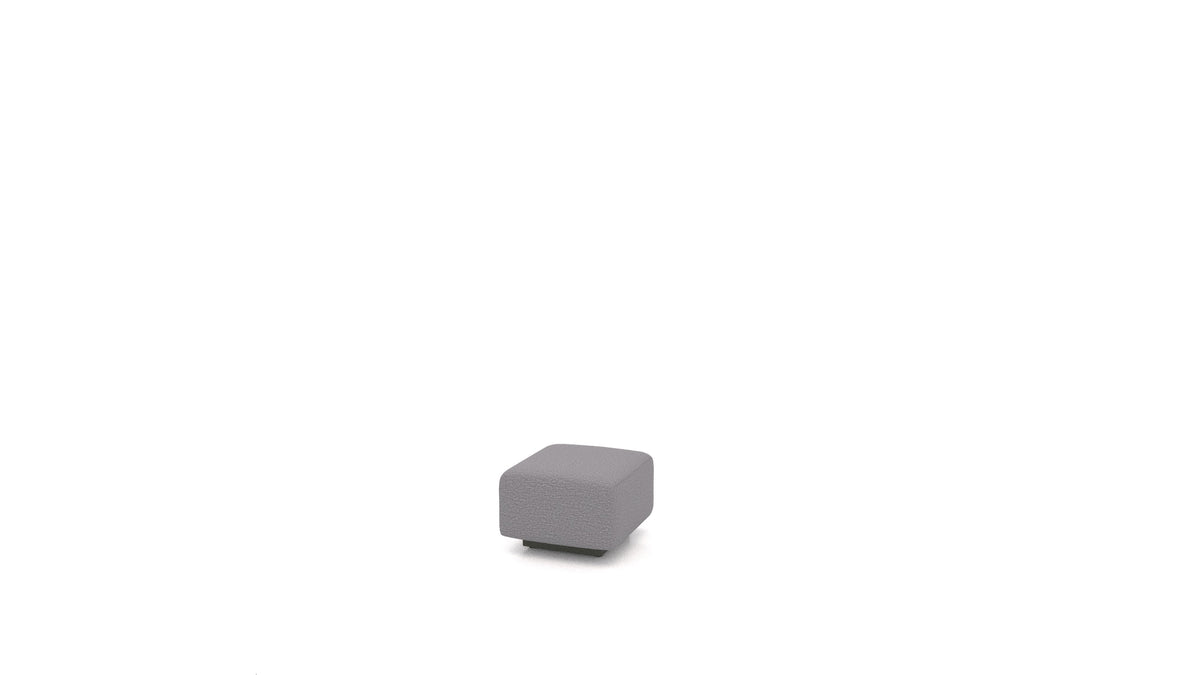 BonBon3 C-Element, Sofa-Modul von FEYDOM im Stoff Heim HM-95 Medium Grey