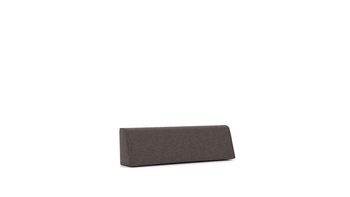 CasCais NB Rückenkissen, Kissen von FEYDOM im Stoff Velare ET-12 Dark Grey