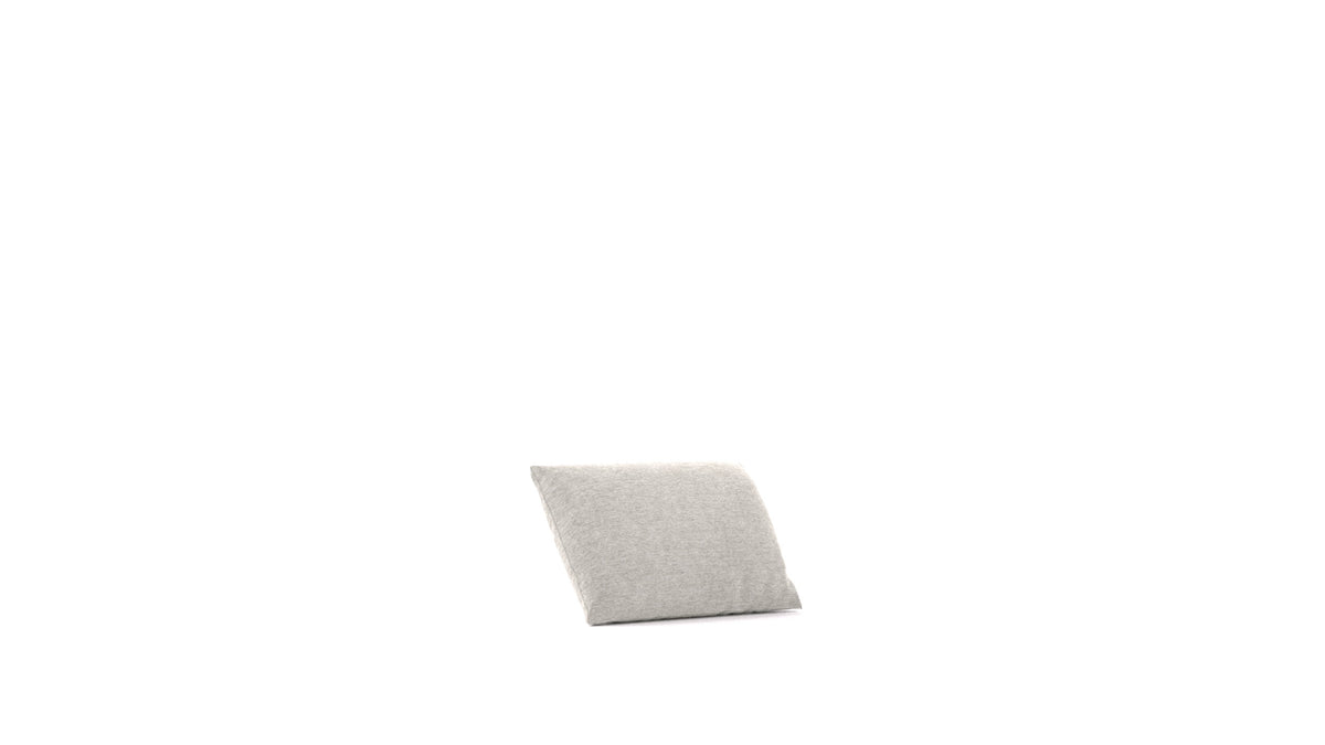 Cascais PA-Kissen, Kissen von FEYDOM im Stoff Astra AT-80 Light Grey
