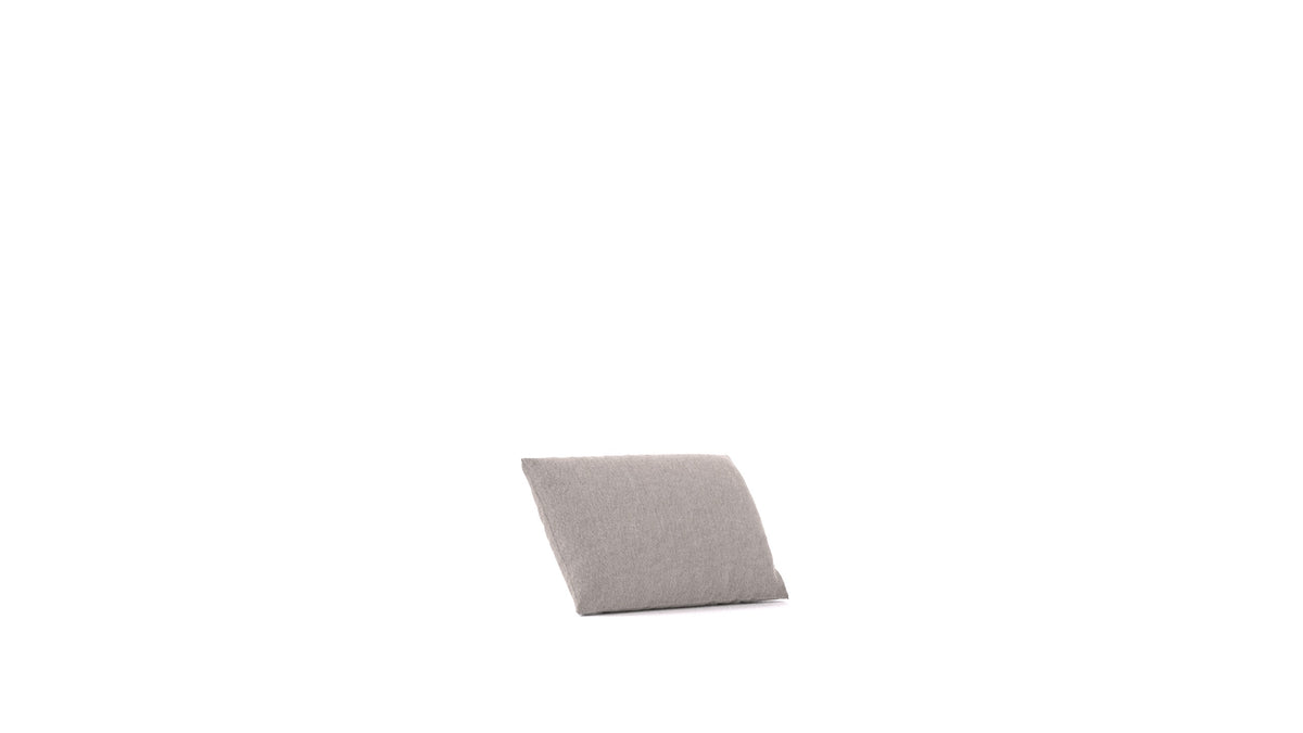 Cascais PA-Kissen, Kissen von FEYDOM im Stoff Phoenix FE-84 Middle Grey