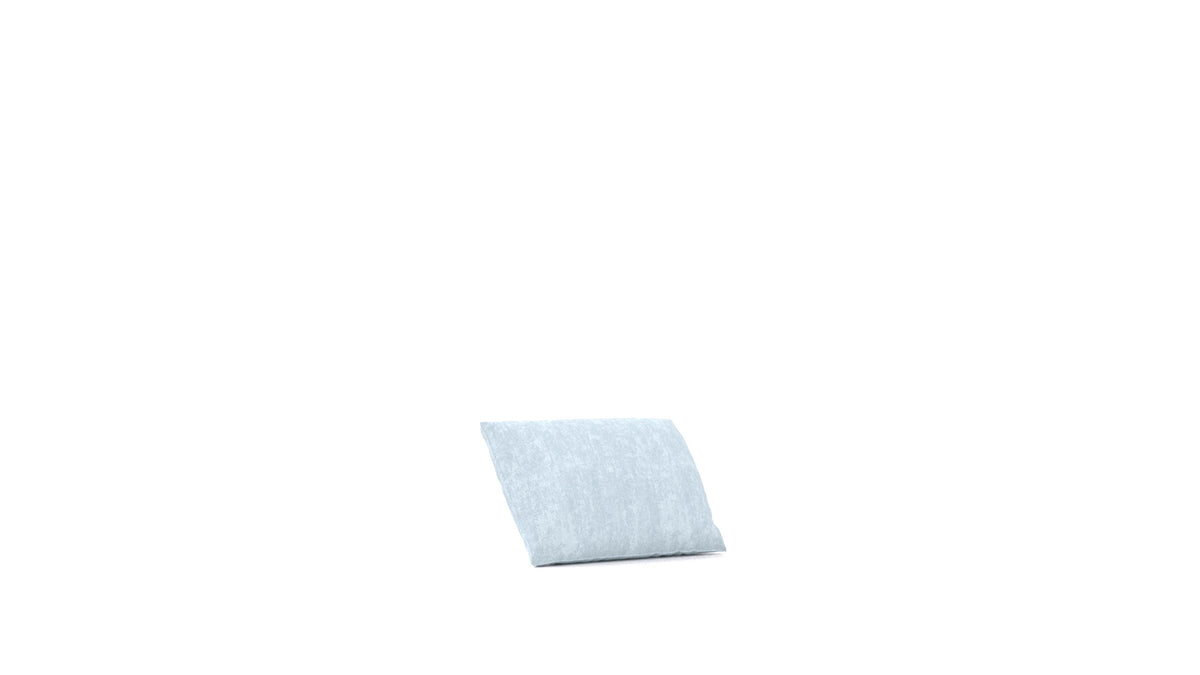 Cascais PA-Kissen, Kissen von FEYDOM im Stoff Mollia FF-19 Pastel Blue
