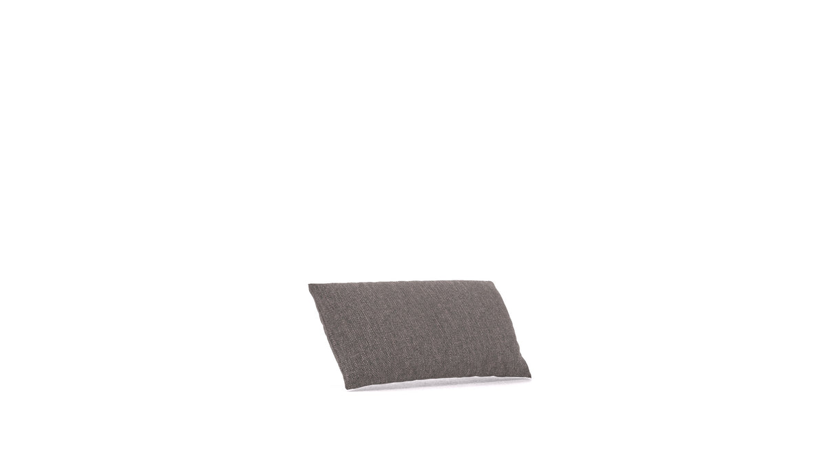 Cascais PB Kissen, Kissen von FEYDOM im Stoff Alure DE-92 Middle Grey