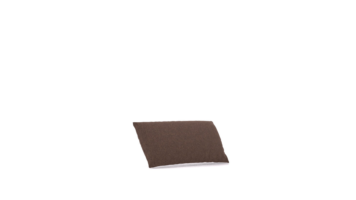 Cascais PB Kissen, Kissen von FEYDOM im Stoff Velare ET-27 Chocolate