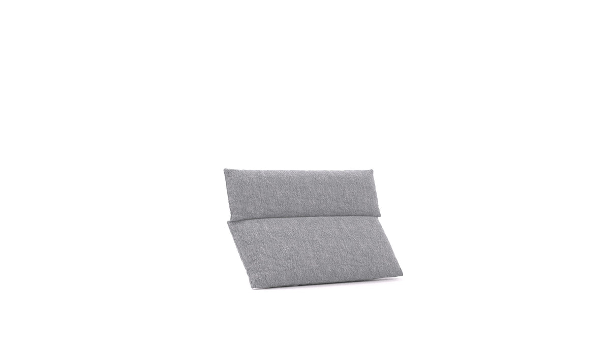Cascais PPB-Kissen (PB+CB), Kissen von FEYDOM im Stoff Phoenix FE-92 Dark Grey