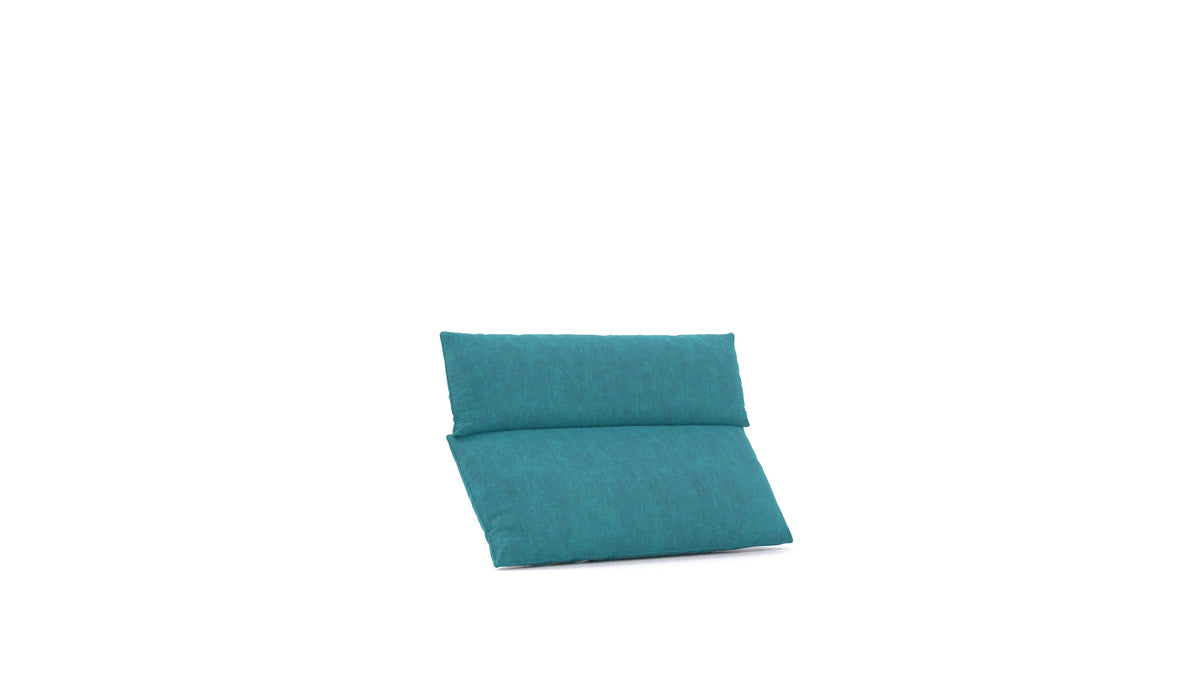 Cascais PPB-Kissen (PB+CB), Kissen von FEYDOM im Stoff Mollia FF-20 Turquoise