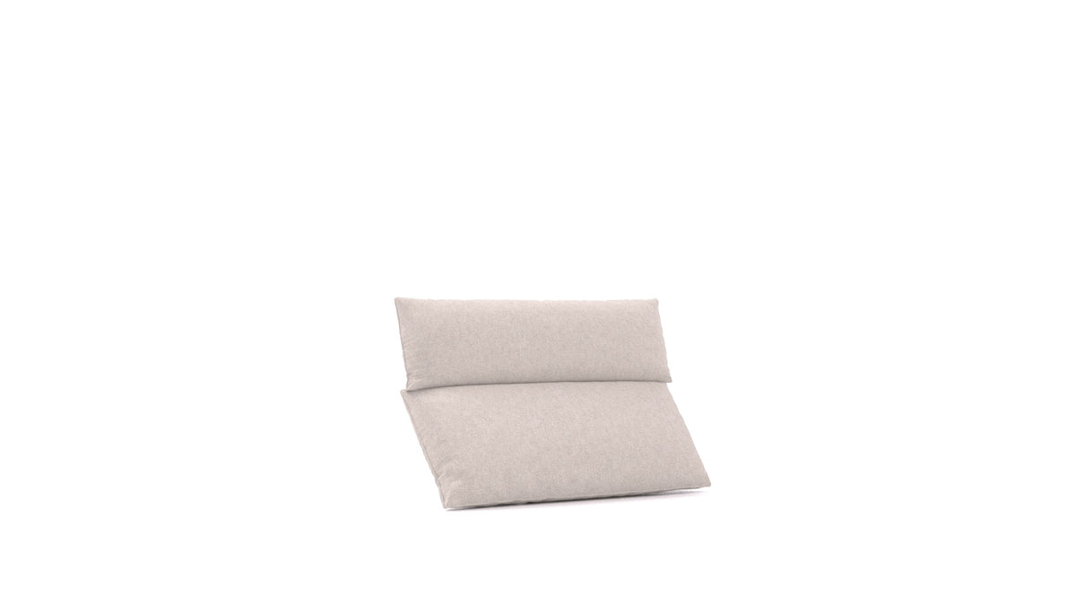 Cascais PPB-Kissen (PB+CB), Kissen von FEYDOM im Stoff Icon IC-02 Natur