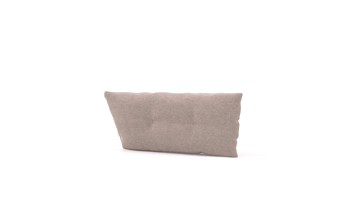 Diagon großes Kissen, Kissen von FEYDOM im Stoff Velare ET-15 Light Grey