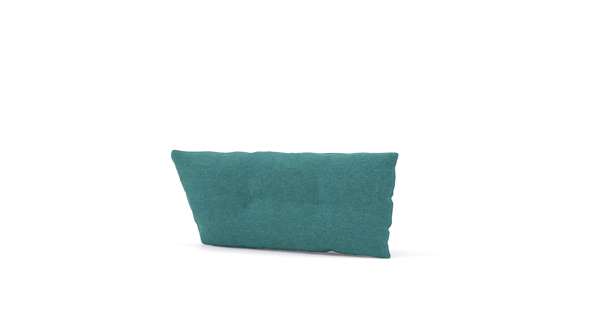 Diagon großes Kissen, Kissen von FEYDOM im Stoff Velare ET-16 Turquoise