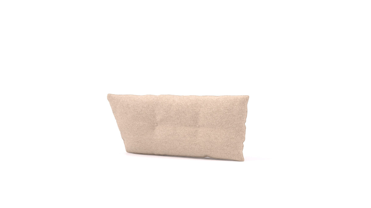 Diagon großes Kissen, Kissen von FEYDOM im Stoff Icon IC-06 Cappuccino
