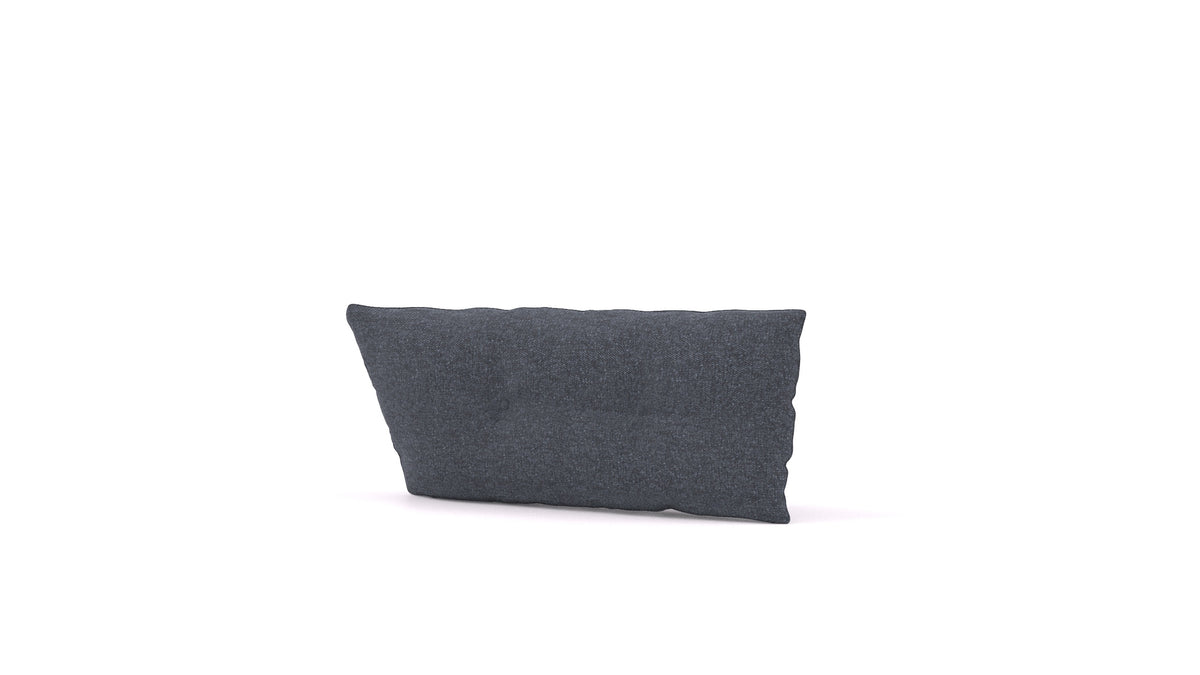 Diagon großes Kissen, Kissen von FEYDOM im Stoff Icon IC-79 Deep Blue