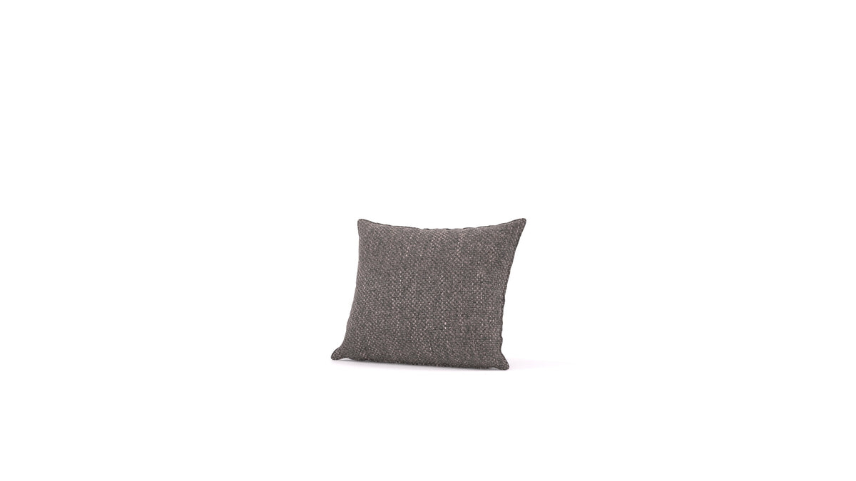 Diagon kleines Kissen, Kissen von FEYDOM im Stoff Alure DE-92 Middle Grey