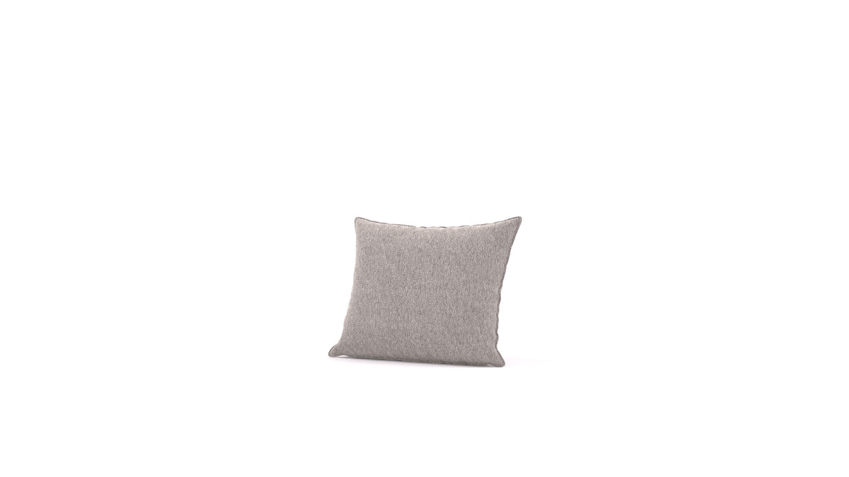 Diagon kleines Kissen, Kissen von FEYDOM im Stoff Phoenix FE-84 Middle Grey