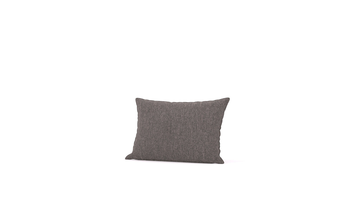Diagon mittleres Kissen, Kissen von FEYDOM im Stoff Alure DE-92 Middle Grey