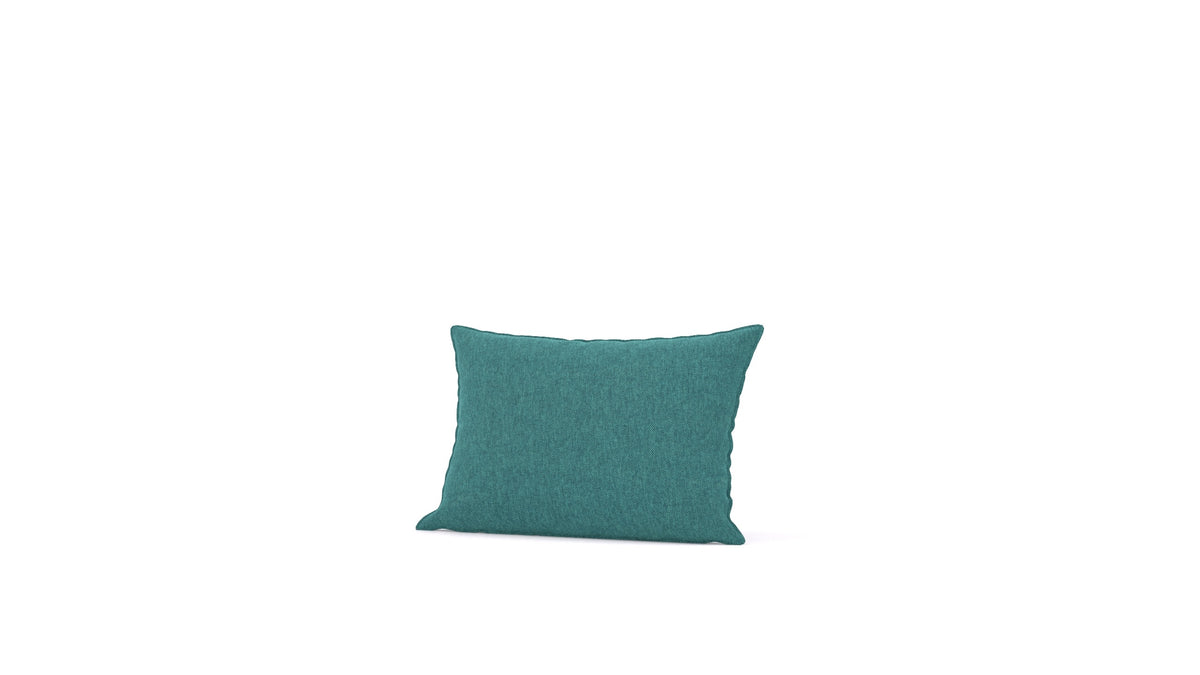Diagon mittleres Kissen, Kissen von FEYDOM im Stoff Velare ET-16 Turquoise