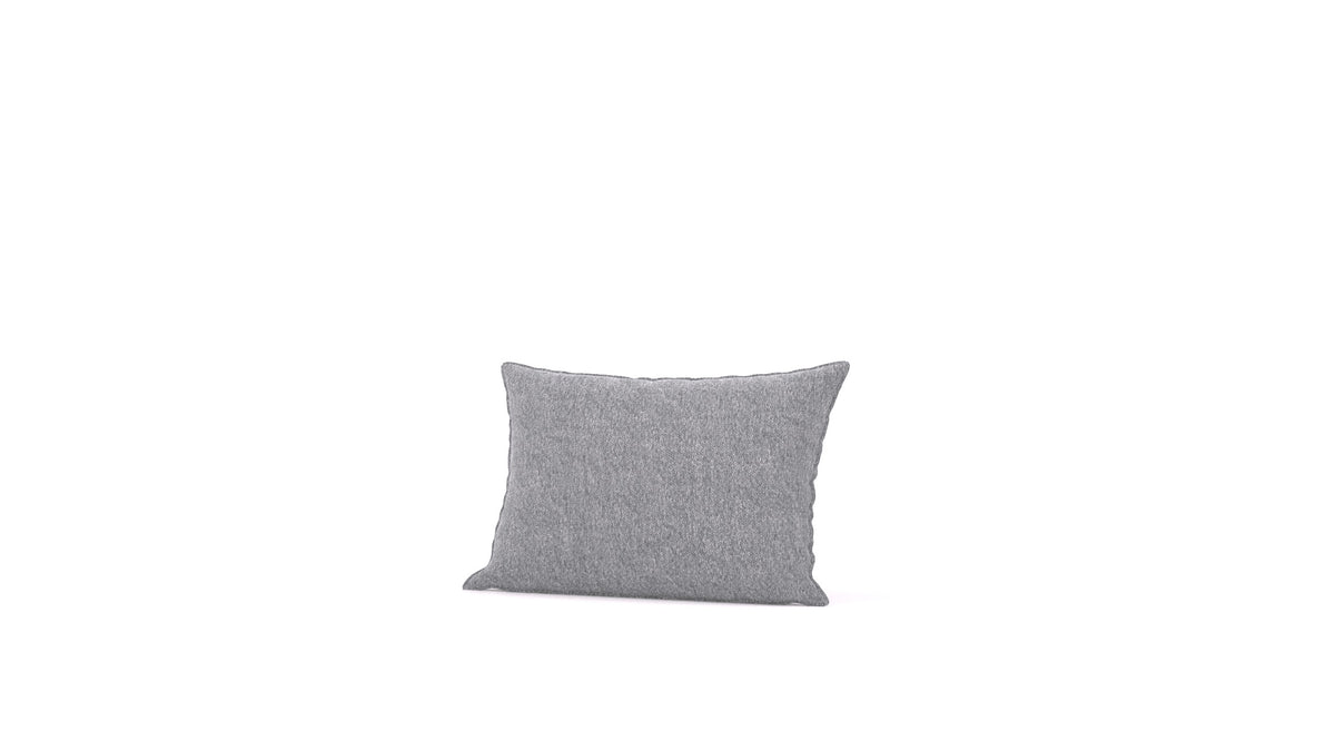 Diagon mittleres Kissen, Kissen von FEYDOM im Stoff Phoenix FE-92 Dark Grey