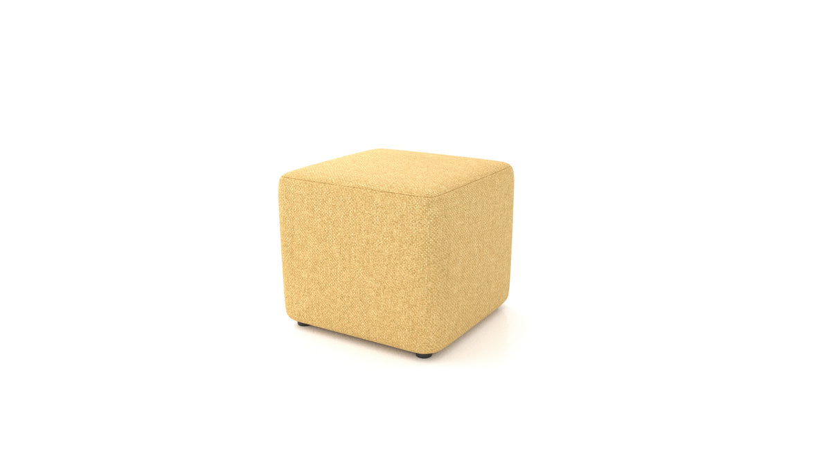 Hocker TA-1, Hocker von FEYDOM im Stoff Alure DE-48 Yellow
