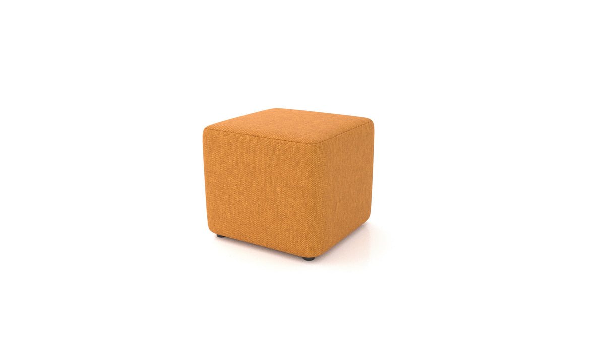 Hocker TA-1, Hocker von FEYDOM im Stoff Velare ET-48 Antic Gold