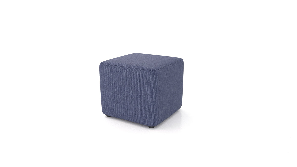 Hocker TA-1, Hocker von FEYDOM im Stoff Velare ET-80 Noble Blue