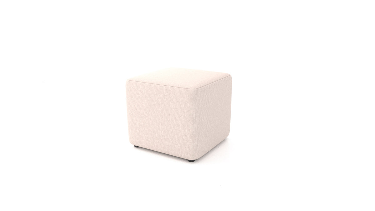 Hocker TA-1, Hocker von FEYDOM im Stoff Hygge HG-04 Natur
