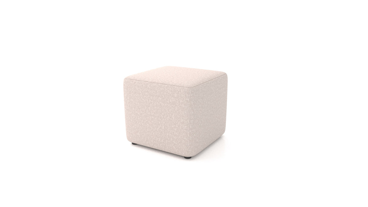 Hocker TA-1, Hocker von FEYDOM im Stoff Hygge HG-08 Cappuccino