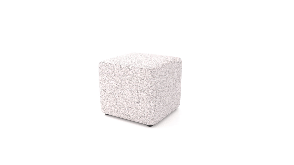 Hocker TA-1, Hocker von FEYDOM im Stoff Hygge HG-09 Light Grey