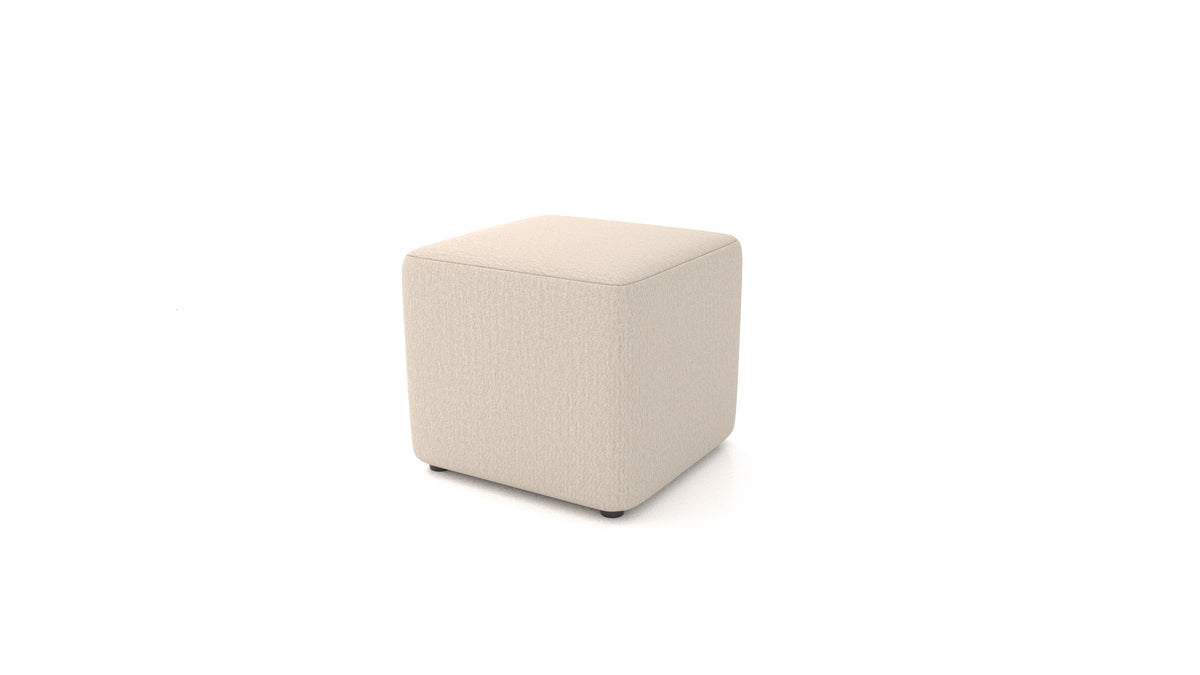 Hocker TA-1, Hocker von FEYDOM im Stoff Heim HM-06 Natur