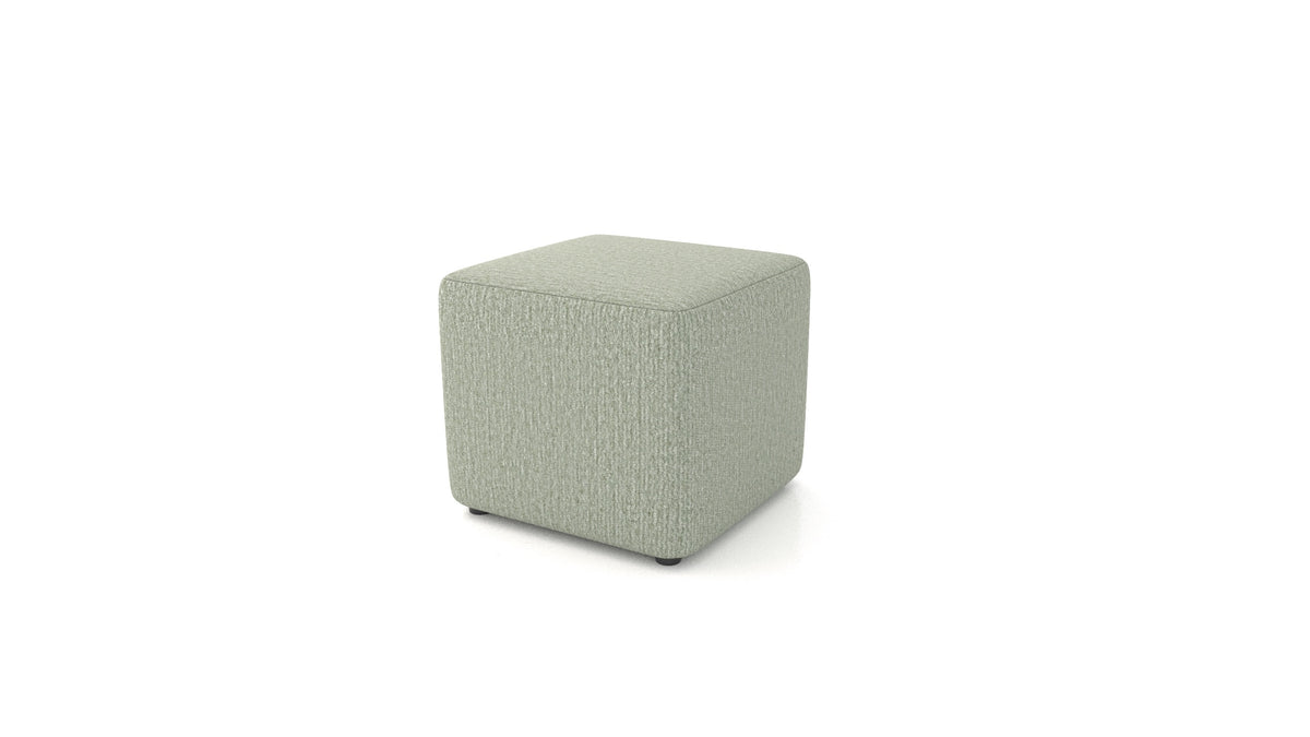 Hocker TA-1, Hocker von FEYDOM im Stoff Heim HM-34 Jade