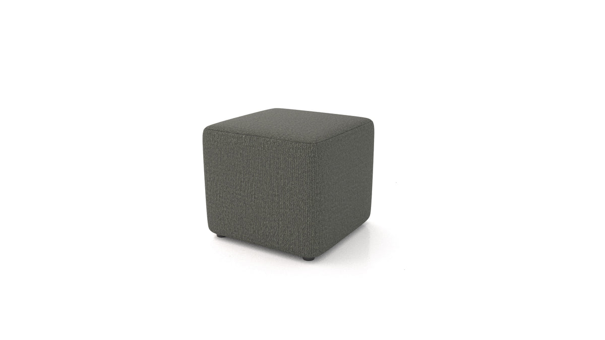 Hocker TA-1, Hocker von FEYDOM im Stoff Heim HM-98 Dark Grey