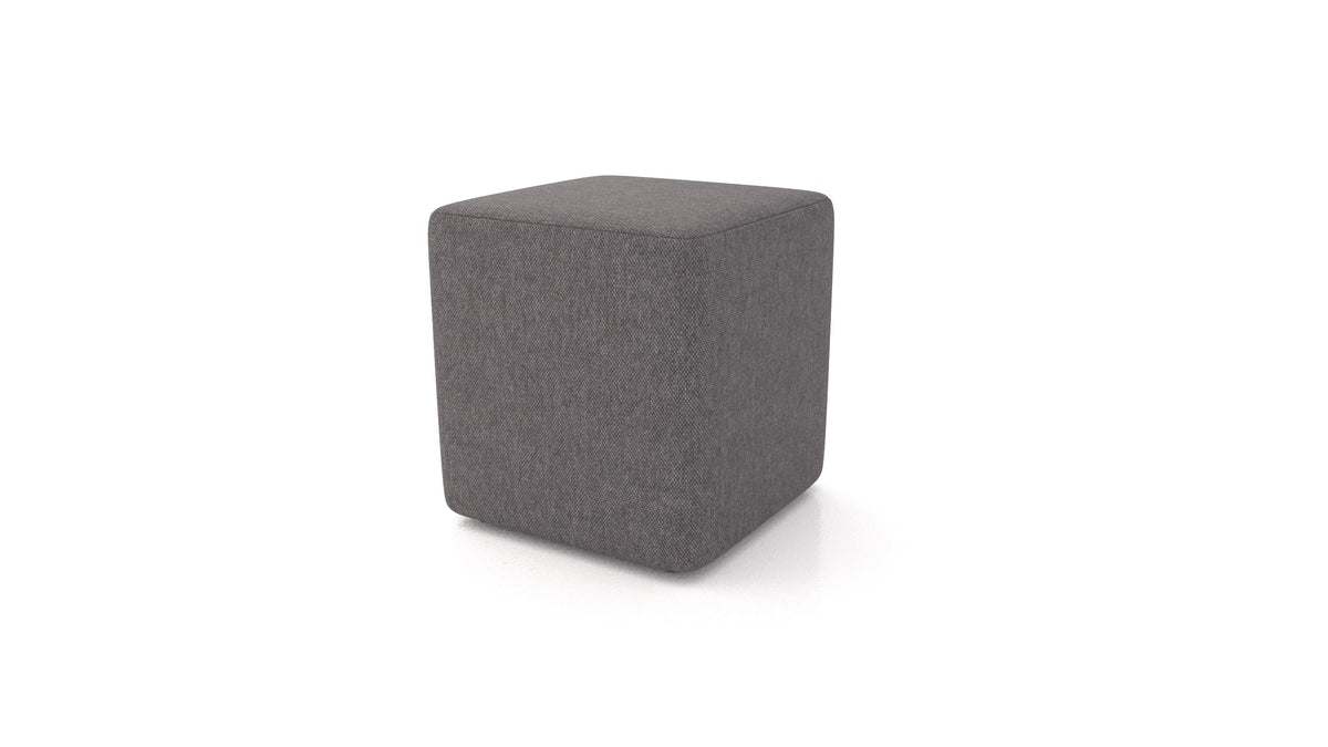 Hocker TA-3, Hocker von FEYDOM im Stoff Velare ET-12 Dark Grey